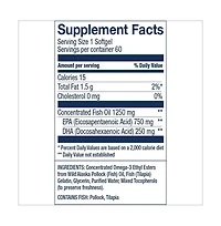 Wiley's Finest Wild Alaskan Fish Oil Peak Epa