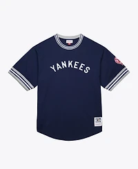 Mitchell & Ness Men's Navy New York Yankees Wild Pitch Ringer T-Shirt