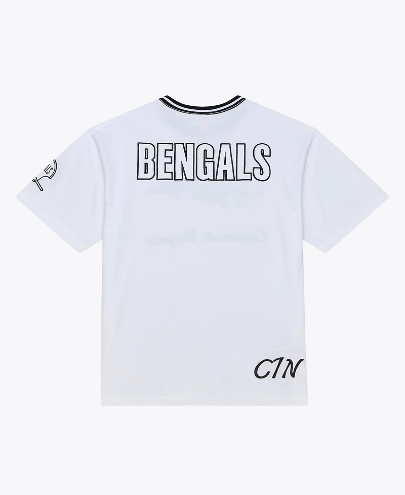 Mitchell & Ness Men's White Cincinnati Bengals Arctic T-Shirt