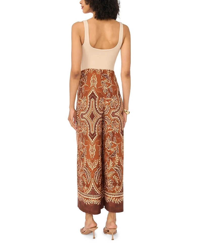 Vince Camuto Women's High-Rise Wide-Leg Pants