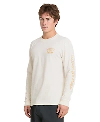 Quiksilver Men's Pacifico Signage Crewneck Long-Sleeve T-Shirt