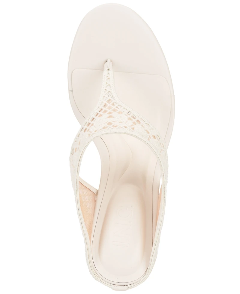 I.n.c. International Concepts Women's Behla Round Toe Dress Sandals, Macy's Exclusive