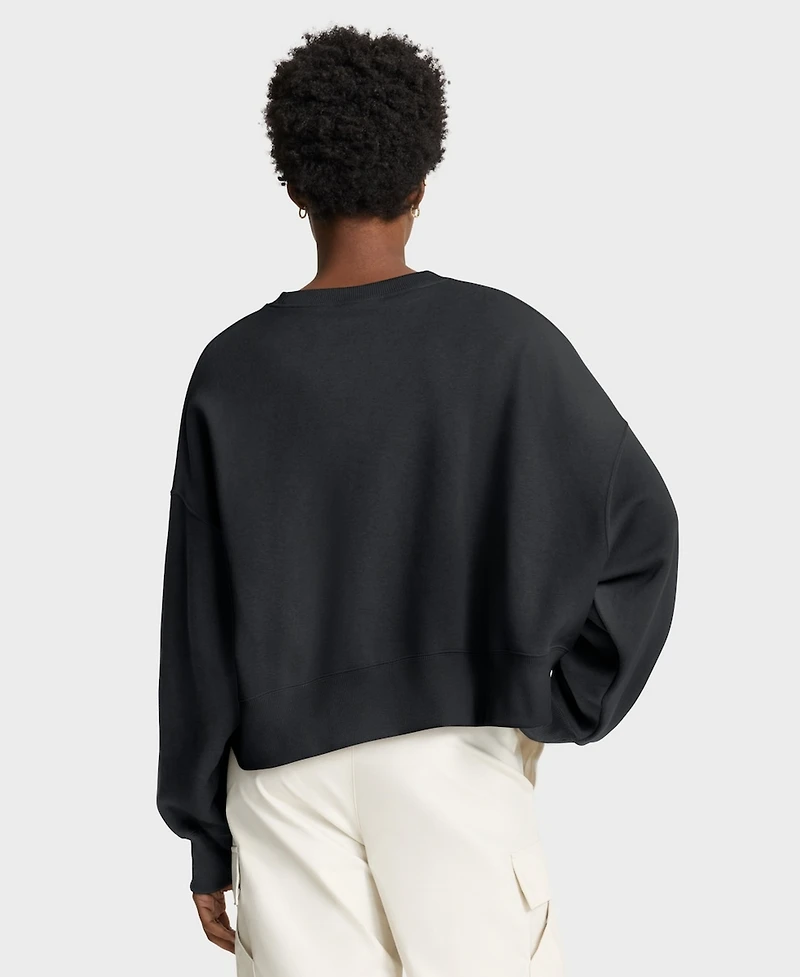 Nike Women's Black Los Angeles Dodgers Oversized Primetime Sweatshirt