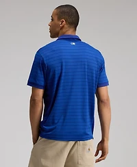 Nike Men's Royal New York Mets Authentic Collection Striped Victory Dri-fit Polo Shirt