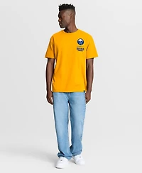 Fanatics Men's Gold Buffalo Sabres Crash The Net Legacy T-Shirt