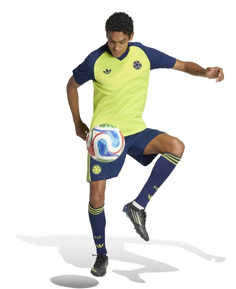 Adidas Men's Yellow Colombia National Team 2026 Pre-Match Jersey