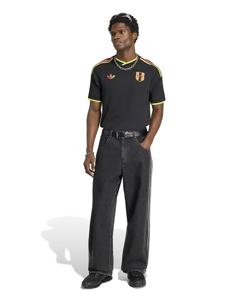 Adidas Men's Black Peru National Team 2026 Away Replica Jersey