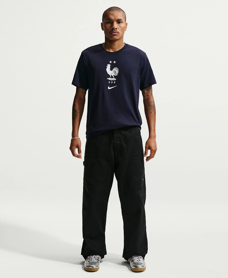 Nike Men's Blue France National Team Crest T-Shirt
