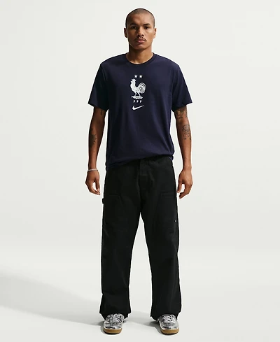 Nike Men's Blue France National Team Crest T-Shirt