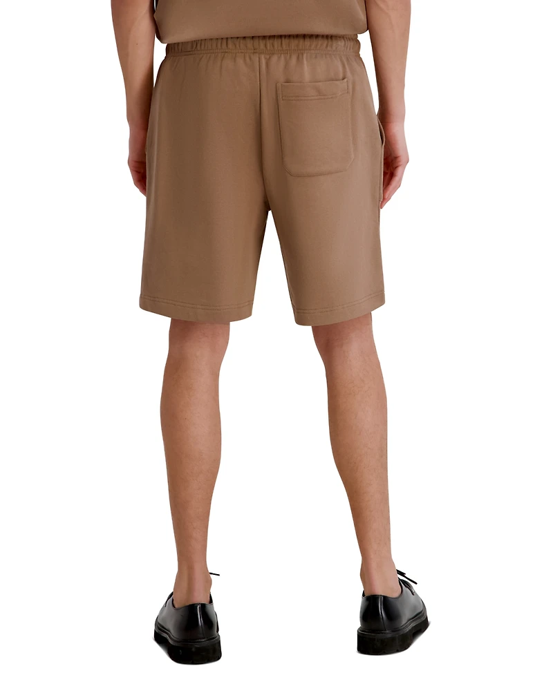 Karl Lagerfeld Paris Men's French Terry Drawstring Shorts