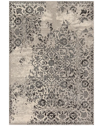 Closeout! Loloi Emory Eb-01 Ivory/Charcoal 5'3" x 7'7" Area Rug