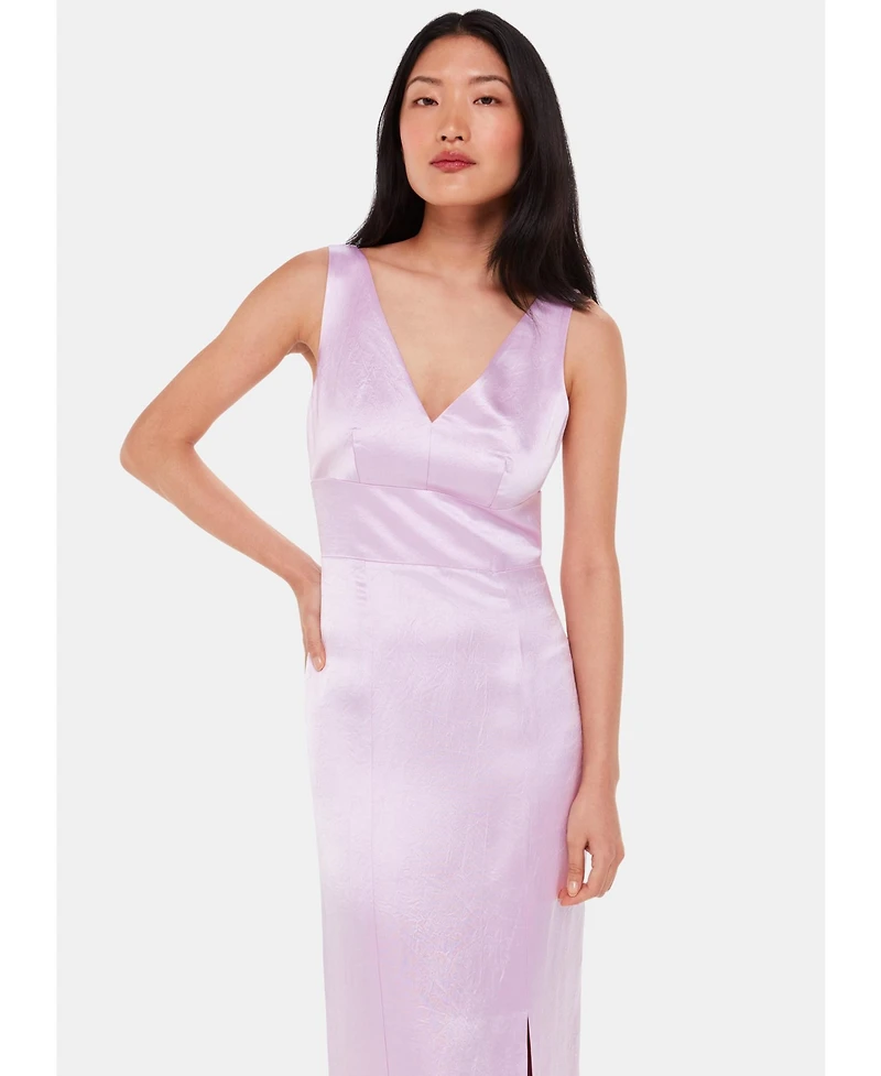 Whistles Women's Charlotte Satin Maxi Dress
