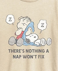 Hybrid Apparel Plus Peanuts Linus Snoopy Nap Graphic T-Shirt