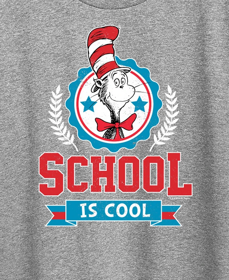 Hybrid Apparel Plus Dr. Seuss School Is Cool Cat the Hat Graphic T-Shirt