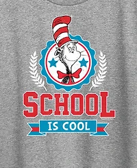 Hybrid Apparel Plus Dr. Seuss School Is Cool Cat the Hat Graphic T-Shirt