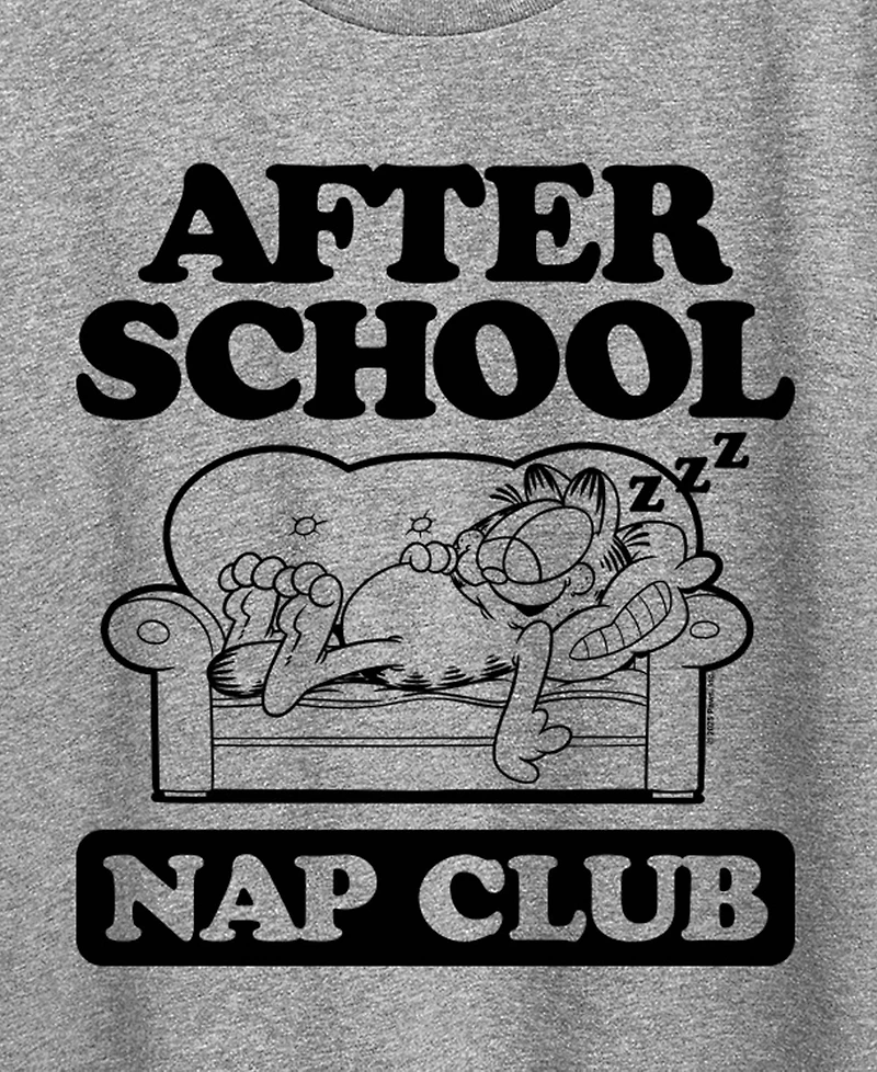 Hybrid Apparel Plus The Garfield After School Nap Club Graphic T-Shirt