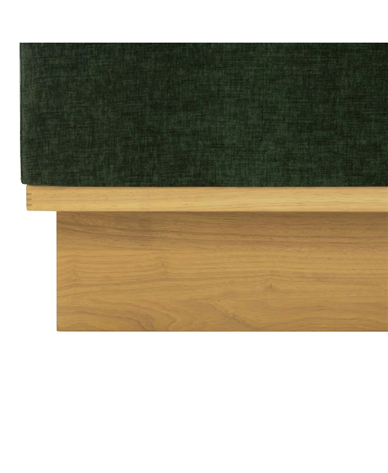 Streamdale Furniture Modern Minimalist Accent Chair with Solid Wood Frame and Soft Cushions