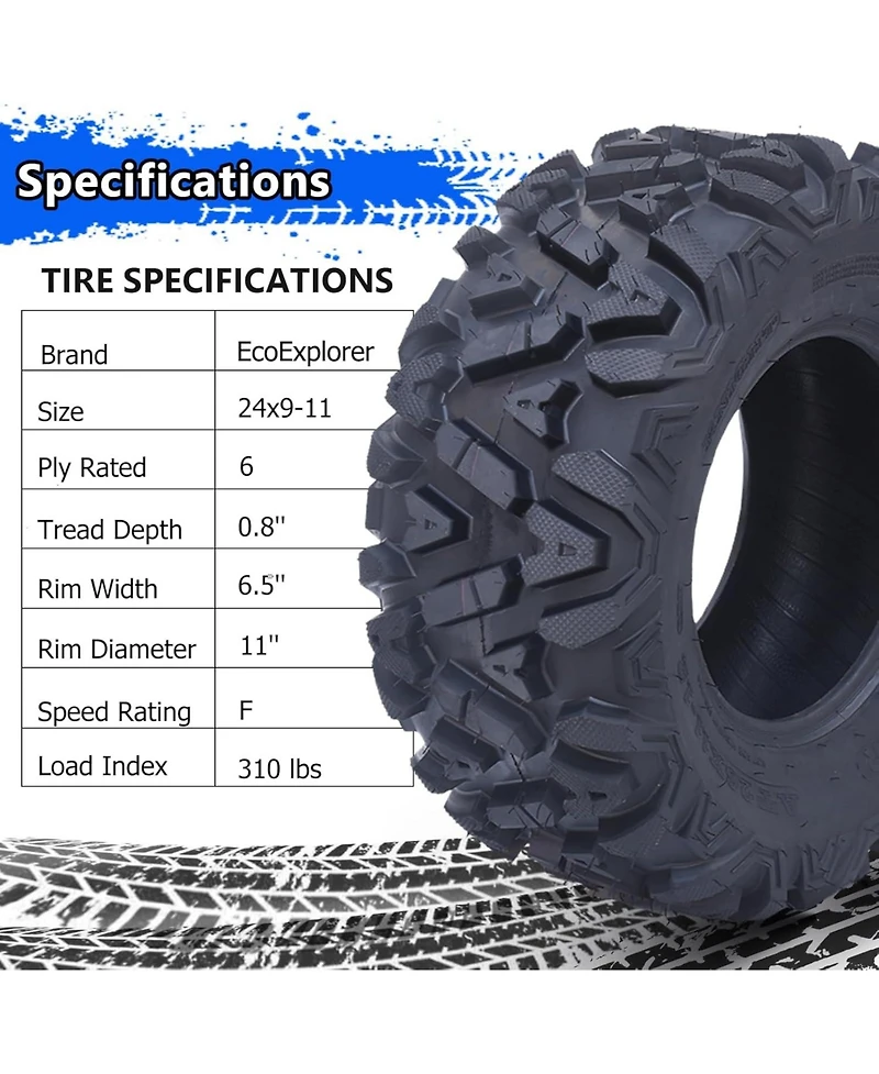 gaomon 11 Atv/Utv Tires