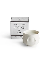 Jonathan Adler Muse Blanc 5" Ceramic Candle