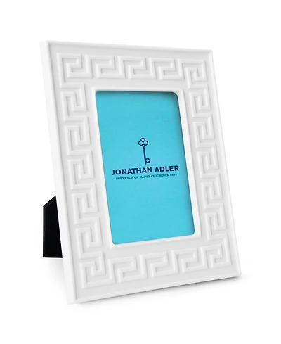 Jonathan Adler Charade Greek Key 4" x 6" Frame