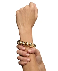 St. Moran Gold Statement Stretch Zaha Bracelet