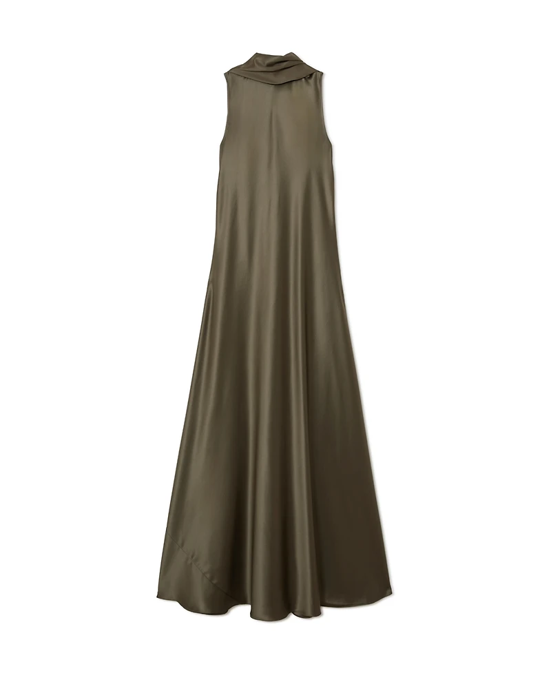 Reiss Women's Satin Cape Maxi Dress