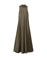 Reiss Women's Satin Cape Maxi Dress