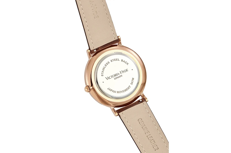 Victoria Hyde London Minimalist Leather strap Watch Classic Timepiece for Men