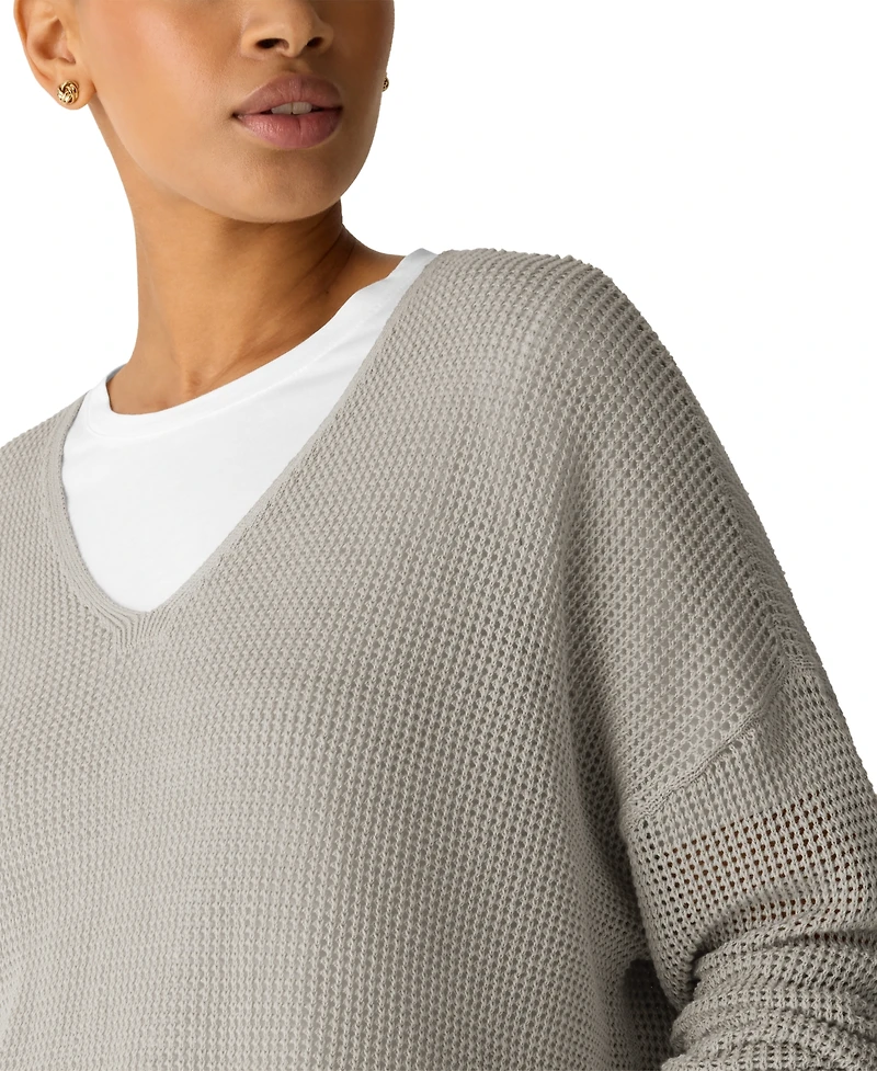 Eileen Fisher Women's V-Neck Sweater, Regular and Plus