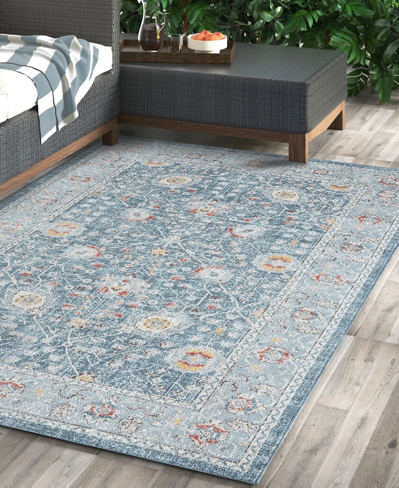 Lr Home Heirloom Ant-452 4'x6' Area Rug