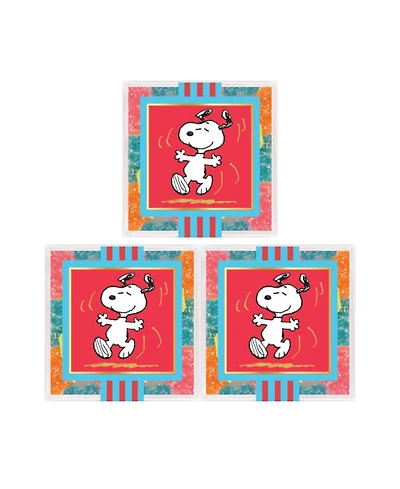 Sugarfina Snoopy Sour Rainbow Bears Candy Cube Kit, 3-Piece
