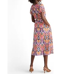 UNTUCKit Women's Cotton Marguerite Midi Dress
