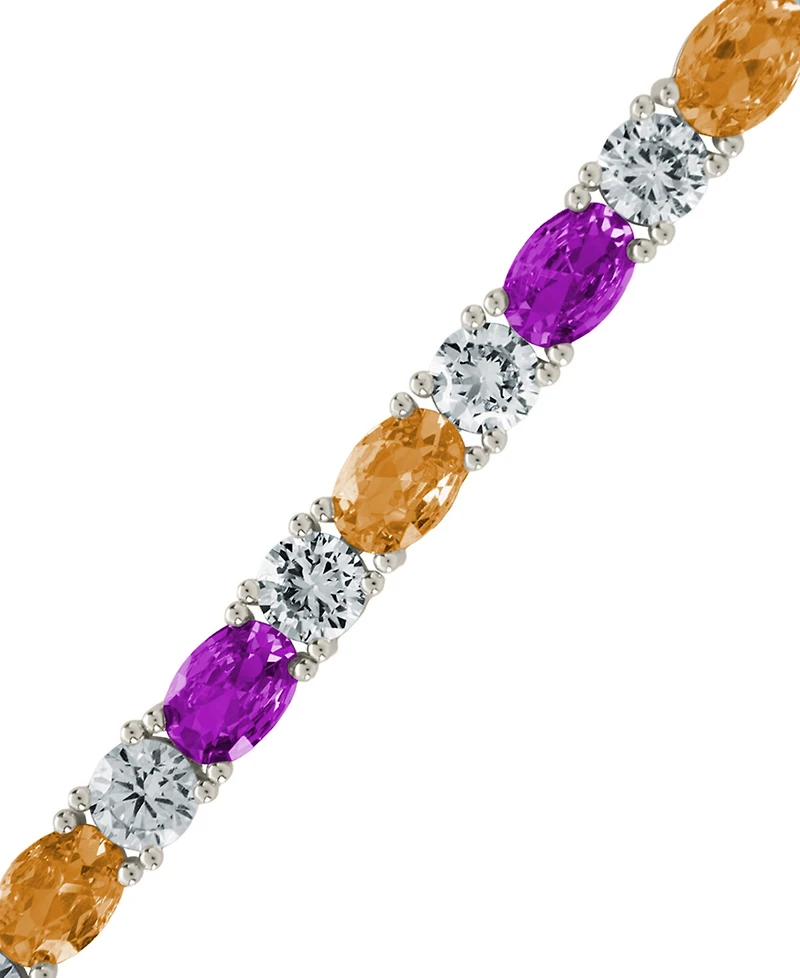 Sterling Forever 14k Gold-Plated Brass Ophelia Tennis Bracelet