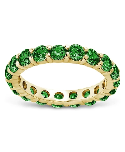 Sterling Forever Gracie Cubic Zirconia Eternity Ring