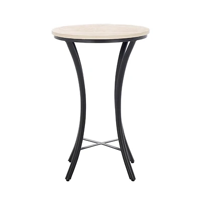 Safavieh Saxony Travertine Side Table