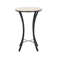 Safavieh Saxony Travertine Side Table