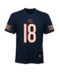 Outerstuff Big Boys and Girls Caleb Williams Navy Chicago Bears Replica Player Jersey