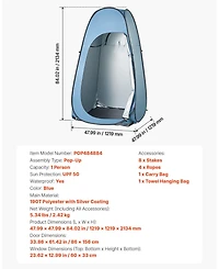 Cozito Pop Up Shower Tent