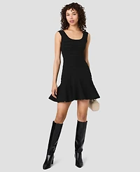 French Connection Women's Cecilia Pointelle Knit Sleeveless Dress