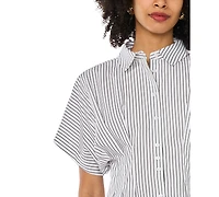 Vince Camuto Women's Pleat Waist Dolman-Sleeve Blouse