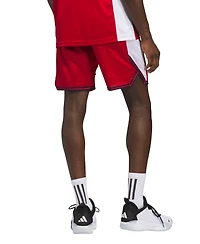 Adidas Men's Red St. John's Storm Replica Swingman Shorts