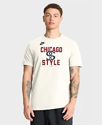 Nike Men's Cream Chicago White Sox Cooperstown Collection ‘70s Inspired T-Shirt