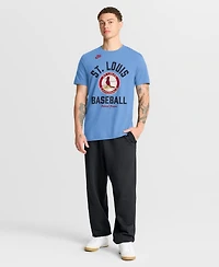 Nike Men's Light Blue St. Louis Cardinals Cooperstown Collection T-Shirt