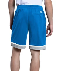 Starter Men's Blue Detroit Lions Power Play Mesh Shorts