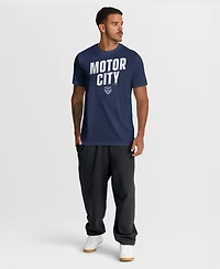 Nike Men's Navy Detroit Tigers City Connect Team Phrase Script Dri-fit T-Shirt