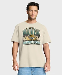 Fanatics Men's Cream Jacksonville Jaguars Team Archives T-Shirt