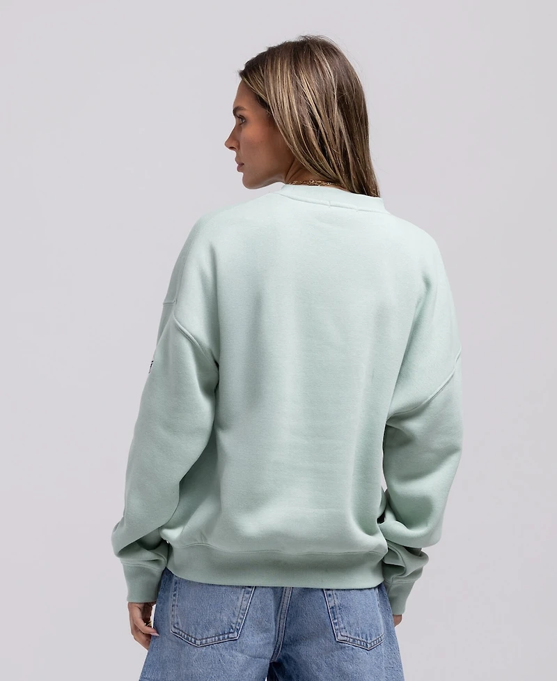Mitchell & Ness Women's Green San Francisco Giants Yacht Rock Sweatshirt
