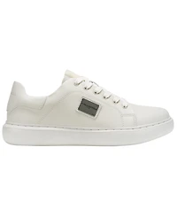 Karl Lagerfeld Paris Men's Logo Plate Lace Up Sneakers