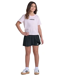 adidas Girls' 8-16 Short-Sleeve T-Shirt