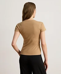 Lauren Ralph Stretch Knit T-Shirt, Regular & Petite